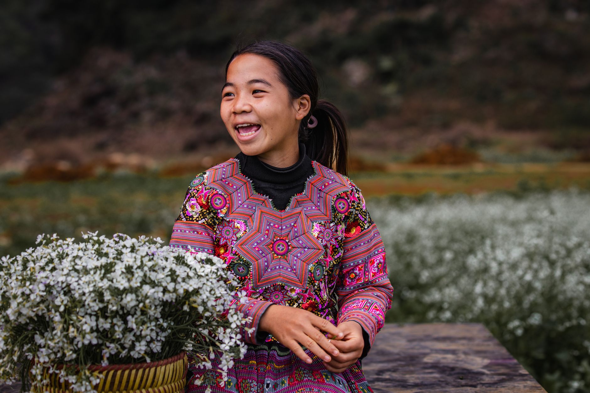 Cánh đồng hoa cải Mộc Châu