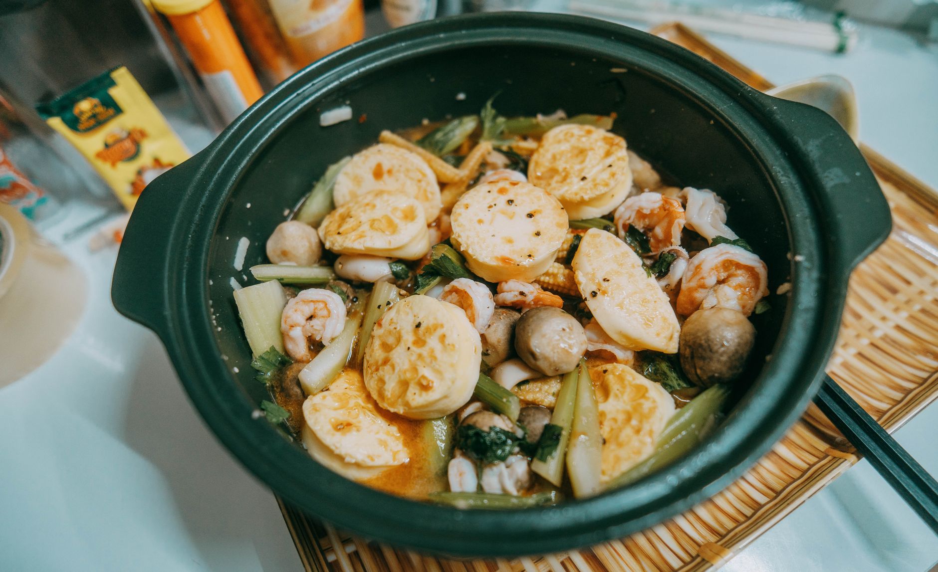 Lẩu cá hồi