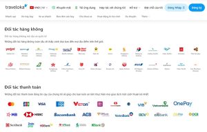 phương thức thanh toán traveloka